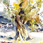 Gemälde von einem Baum