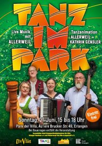 Plakat zu Tanz im Park 2026